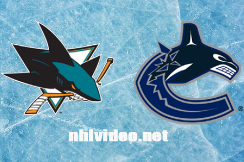 San Jose Sharks vs Vancouver Canucks Full Game Replay Nov 20, 2023 NHL