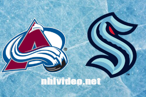 Colorado Avalanche vs Seattle Kraken Full Game Replay Nov 13, 2023 NHL