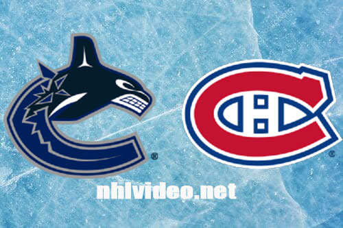Vancouver Canucks vs Montreal Canadiens Full Game Replay Nov 12, 2023 NHL