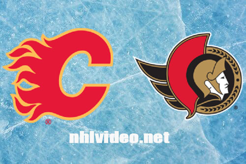 Calgary Flames vs Ottawa Senators Full Game Replay Nov 11, 2023 NHL