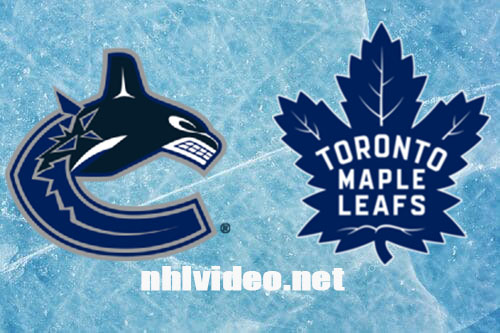 Vancouver Canucks vs Toronto Maple Leafs Full Game Replay Nov 11, 2023 NHL