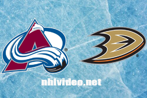 Colorado Avalanche vs Anaheim Ducks Full Game Replay Dec 2, 2023 NHL