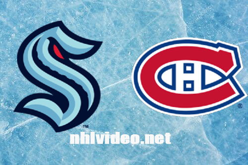 Seattle Kraken vs Montreal Canadiens Full Game Replay Dec 4, 2023 NHL