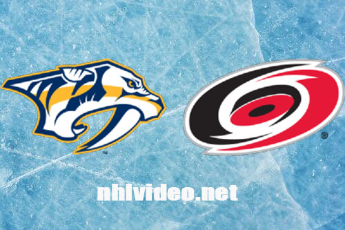 Nashville Predators vs Carolina Hurricanes Full Game Replay Dec 15, 2023 NHL