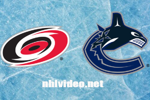 Carolina Hurricanes vs Vancouver Canucks Full Game Replay Dec 9, 2023 NHL