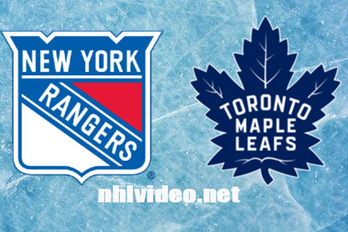 New York Rangers vs Toronto Maple Leafs Full Game Replay Dec 19, 2023 NHL