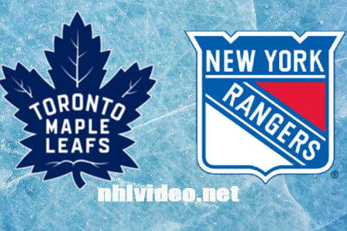Toronto Maple Leafs vs New York Rangers Full Game Replay Dec 12, 2023 NHL