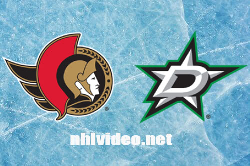 Ottawa Senators vs Dallas Stars Full Game Replay Dec 15, 2023 NHL