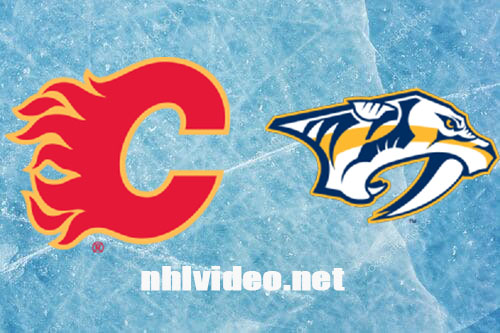 Calgary Flames vs Nashville Predators Full Game Replay Jan 4, 2024 NHL