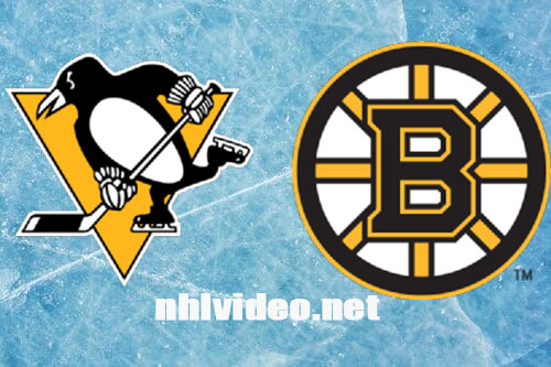 Pittsburgh Penguins vs Boston Bruins Full Game Replay Jan 4, 2024 NHL