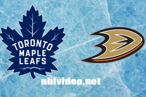 Toronto Maple Leafs vs Anaheim Ducks Full Game Replay Jan 3, 2024 NHL