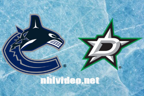 Vancouver Canucks vs Dallas Stars Full Game Replay Dec 21, 2023 NHL