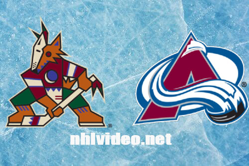 Arizona Coyotes vs Colorado Avalanche Full Game Replay Dec 23, 2023 NHL