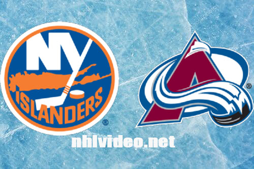 New York Islanders vs Colorado Avalanche Full Game Replay Jan 2, 2024 NHL