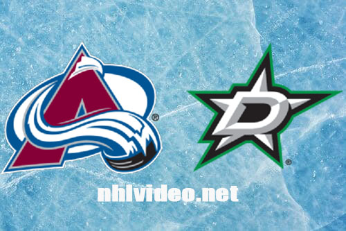 Colorado Avalanche vs Dallas Stars Full Game Replay Jan 4, 2024 NHL