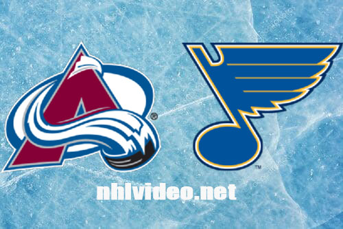 Colorado Avalanche vs St. Louis Blues Full Game Replay Dec 29, 2023 NHL