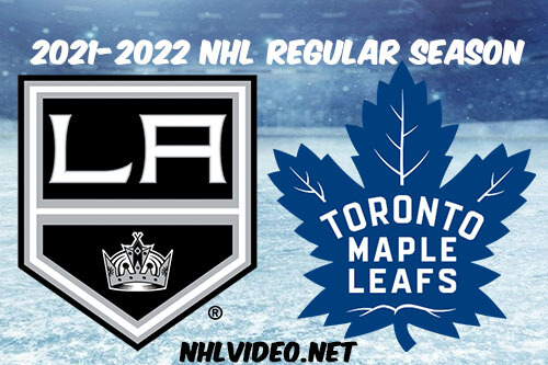 Los Angeles Kings vs Toronto Maple Leafs Full Game Replay 2021-11-08 NHL