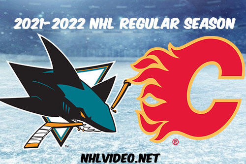 San Jose Sharks vs Calgary Flames Full Game Replay 2021-11-09 NHL