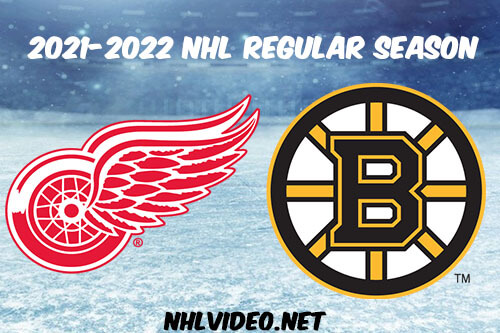 Detroit Red Wings vs Boston Bruins Full Game Replay 2021-11-04 NHL