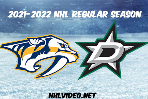 Nashville Predators vs Dallas Stars Full Game Replay 2021 Nov 10 NHL