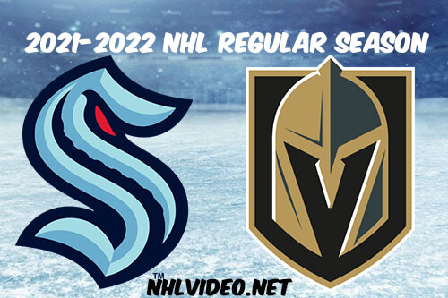 Seattle Kraken vs Vegas Golden Knights Full Game Replay 2021-11-09 NHL