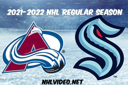 Colorado Avalanche vs Seattle Kraken Full Game Replay 2021 Nov 19 NHL