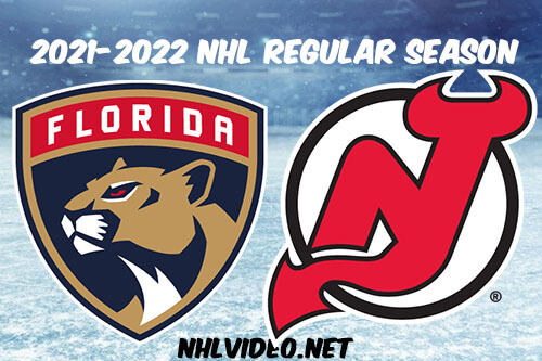 Florida Panthers vs New Jersey Devils Full Game Replay 2021-11-09 NHL