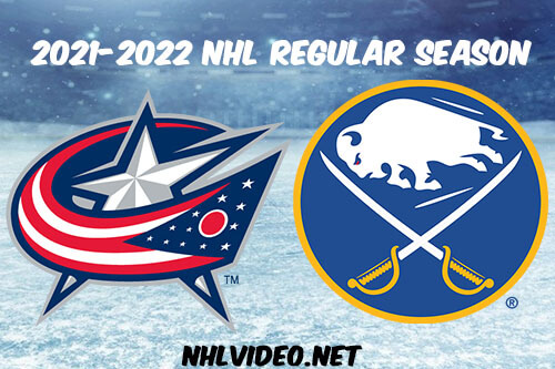 Columbus Blue Jackets vs Buffalo Sabres Full Game Replay 2021 Nov 22 NHL