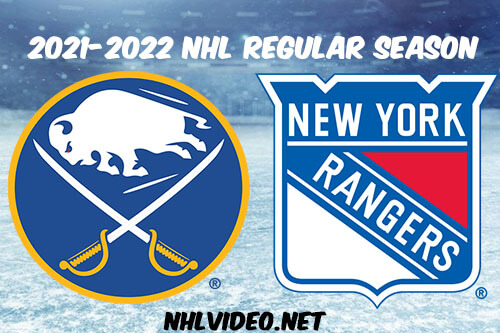 Buffalo Sabres vs New York Rangers Full Game Replay 2021 Nov 21 NHL