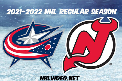 Columbus Blue Jackets vs New Jersey Devils Full Game Replay 2021-10-31 NHL