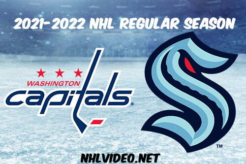 Washington Capitals vs Seattle Kraken Full Game Replay 2021 Nov 21 NHL