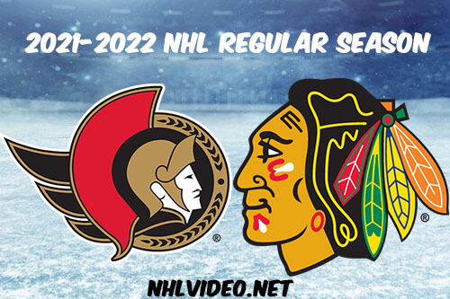 Ottawa Senators vs Chicago Blackhawks Full Game Replay 2021-11-01 NHL