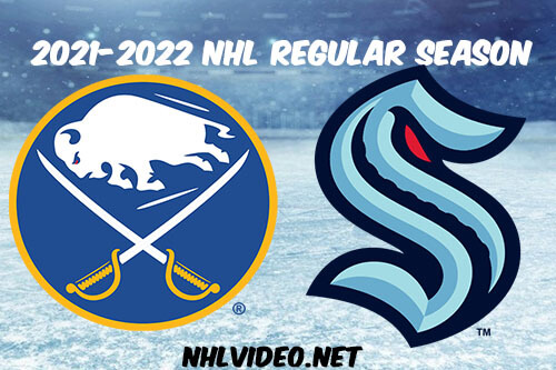 Buffalo Sabres vs Seattle Kraken Full Game Replay 2021-11-04 NHL