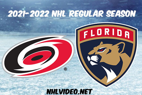 Carolina Hurricanes vs Florida Panthers Full Game Replay 2021-11-06 NHL