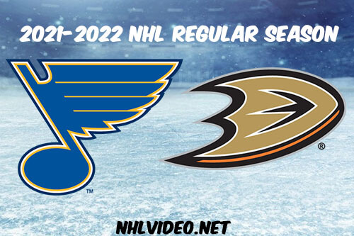 St. Louis Blues vs Anaheim Ducks Full Game Replay 2021-11-07 NHL