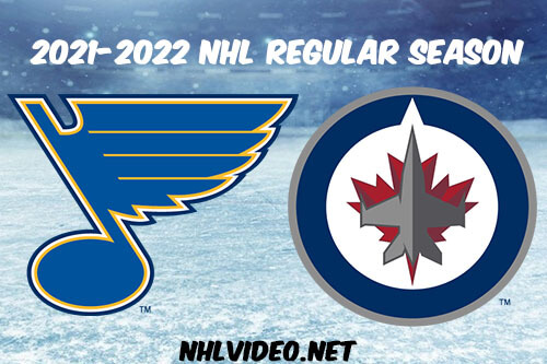 St. Louis Blues vs Winnipeg Jets Full Game Replay 2021-11-09 NHL