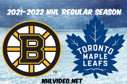 Boston Bruins vs Toronto Maple Leafs Full Game Replay 2021-11-06 NHL