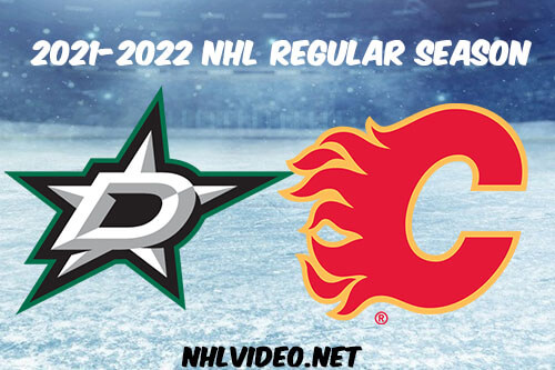Dallas Stars vs Calgary Flames Full Game Replay 2021-11-04 NHL