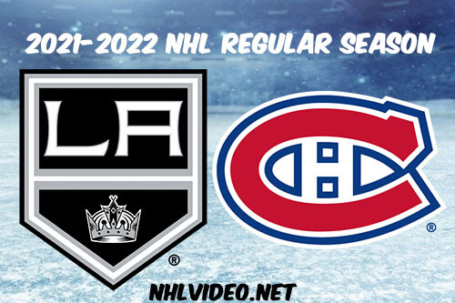 Los Angeles Kings vs Montreal Canadiens Full Game Replay 2021-11-09 NHL