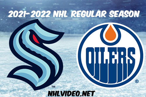 Seattle Kraken vs Edmonton Oilers Full Game Replay 2021-11-01 NHL