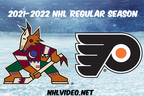 Arizona Coyotes vs Philadelphia Flyers Full Game Replay 2021-11-02 NHL