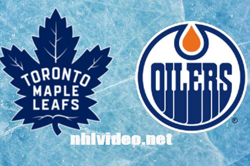 Toronto Maple Leafs vs Edmonton Oilers Full Game Replay Jan 16, 2024 NHL