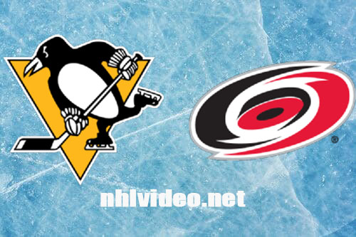 Pittsburgh Penguins vs Carolina Hurricanes Full Game Replay Jan 13, 2024 NHL