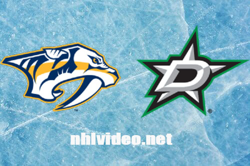Nashville Predators vs Dallas Stars Full Game Replay Jan 12, 2024 NHL