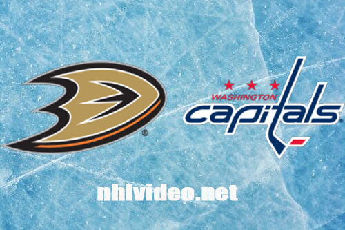 Anaheim Ducks vs Washington Capitals Full Game Replay Jan 16, 2024 NHL