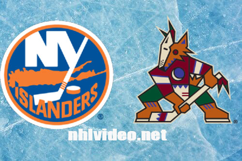 New York Islanders vs Arizona Coyotes Full Game Replay Jan 4, 2024 NHL