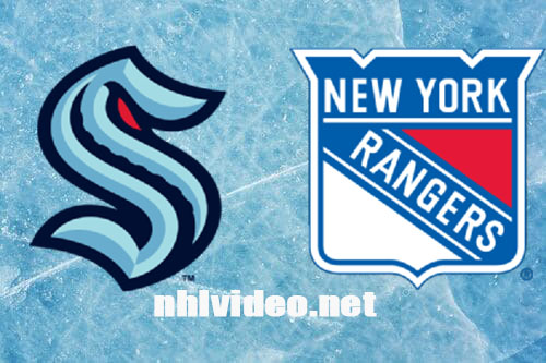 Seattle Kraken vs New York Rangers Full Game Replay Jan 16, 2024 NHL