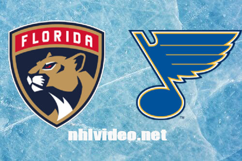 Florida Panthers vs St. Louis Blues Full Game Replay Jan 9, 2024 NHL