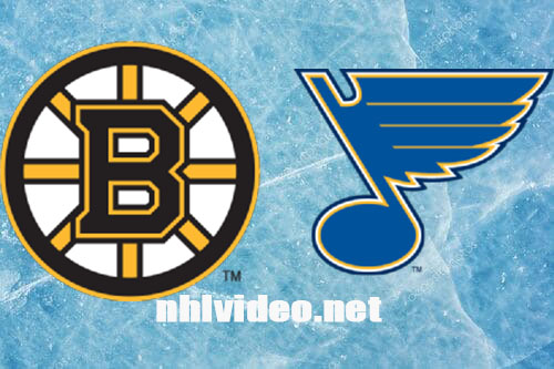Boston Bruins vs St. Louis Blues Full Game Replay Jan 13, 2024 NHL