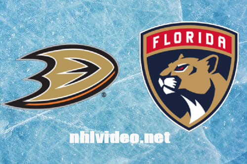 Anaheim Ducks vs Florida Panthers Full Game Replay Jan 15, 2024 NHL